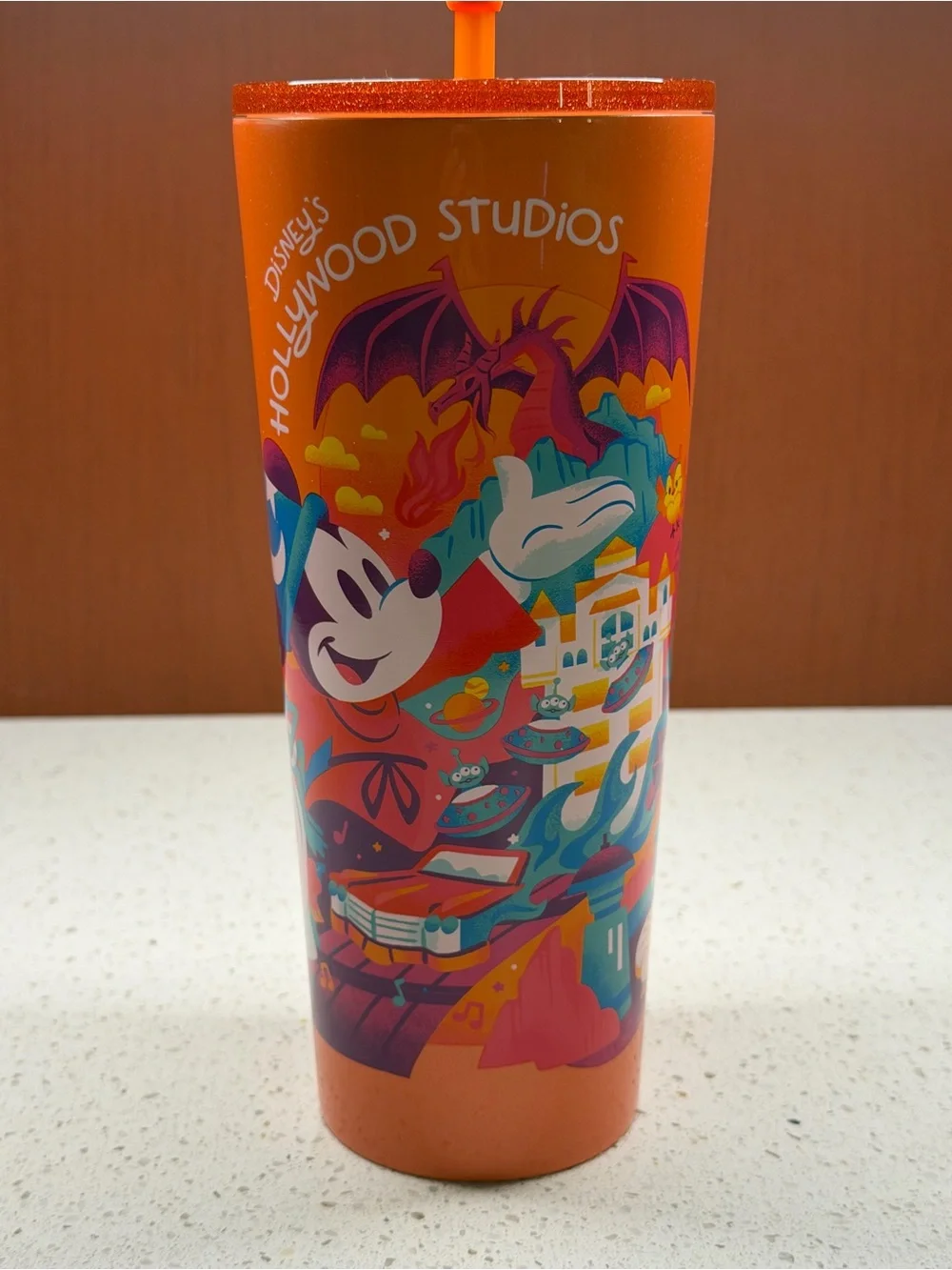 NEW 2026 DISNEY STARBUCKS HOLLYWOOD STUDIOS MICKEY FANTASIA GERTIE TOPER TUMBLER